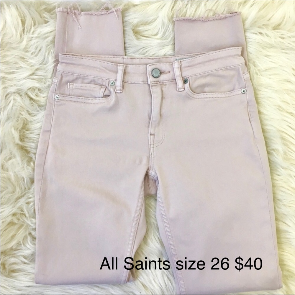 All saints jeans